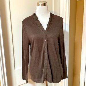 Gerry Weber brown cardigan.